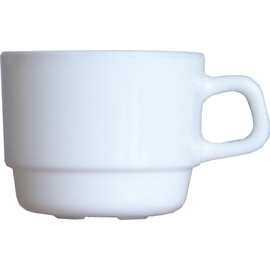 cup RESTAURANT WHITE 19 cl tempered glass product photo