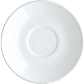 Bottom to Art. 408154, &quot;Loona Uni White&quot;, Ø 128 mm, H 17 mm, 124 g product photo