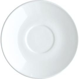 Bottom to Art. 408154, &quot;Loona Uni White&quot;, Ø 128 mm, H 17 mm, 124 g product photo