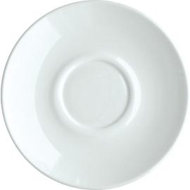 Bottom to Art. 408156 &quot;Loona Uni White&quot;, Ø 140 mm, H 18 mm, 145 g product photo