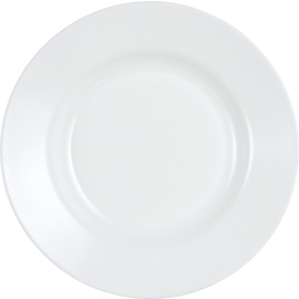 plate EVERYDAY 22,5 cm | tempered glass white  Ø 219 mm product photo