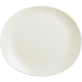 steak plate INTENSITY UNI | tempered glass cream white | rectangular 300 mm  x 260 mm product photo