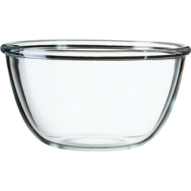 CLEARANCE | salad bowl COCOON 5600 ml tempered glass  Ø 280 mm  H 153 mm product photo