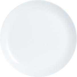 Plate flat &quot;Loona Uni White&quot;, Ø 190 mm, H 18 mm, 257 g product photo