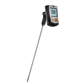 insertion thermometer testo 905-T1 | -50°C to +500°C incl. batteries | holder | plunge depth 200 mm product photo