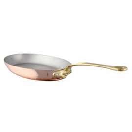 oval pan ELEGANCE • stainless steel • copper | 350 mm x 230 mm H 45 mm product photo