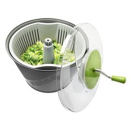 Salad Spinner Swing XS  • plastic green grey | 10 ltr  Ø 373 mm product photo