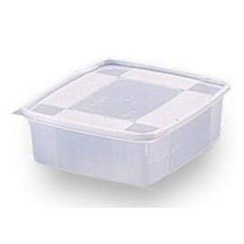 Polypropylene lid GN 1/8 for polypropylene bowl GN 1/8 - for individual food carriers product photo