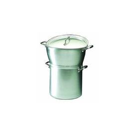 couscous pot 3.6 ltr aluminium with lid  Ø 360 mm  | 2 handles product photo