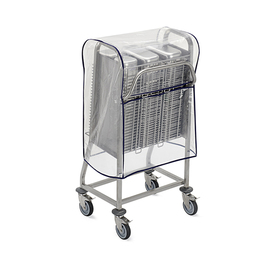 Washable protective cover for GN1/1 transport trolley, crosswise insertion (530 mm) product photo