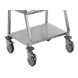 Splash guard, stainless steel, for GN1/1 transport trolley, crosswise insertion (530 mm) product photo