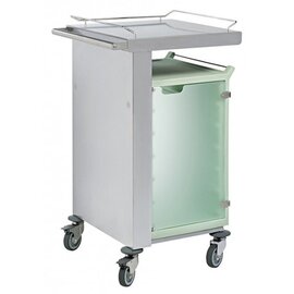 breakfast trolley 6 GN1/1  • transparent doors  • sliding board product photo