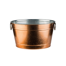 champagne cooler copper coloured | 11 ltr | 400 mm  x 280 mm H 220 mm product photo