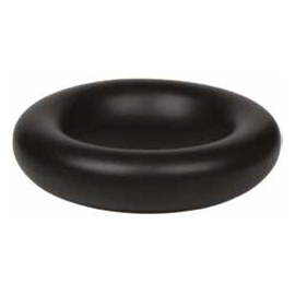 gourmet bowl NUIT | stoneware | black Ø 203 mm H 50 mm product photo