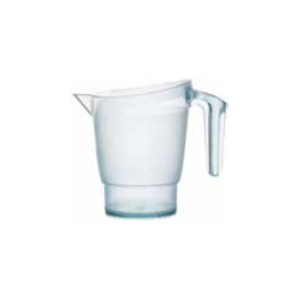 pitcher | copolyester | azure blue | 1000 ml Ø 120 mm H 168 mm product photo
