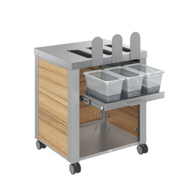 cutlery sorting unit wheeled H 830 mm product photo  S