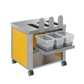 cutlery sorting unit wheeled H 680 mm product photo  S