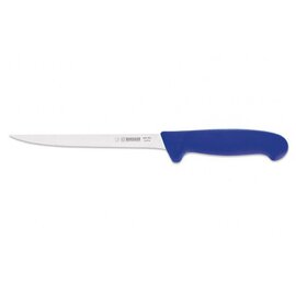 fish filleting knife straight blade flexibel smooth cut | blue | blade length 18 cm  L 28.5 cm product photo