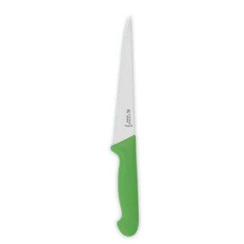 cod knife straight blade smooth cut | green | blade length 18 cm  L 32 cm product photo