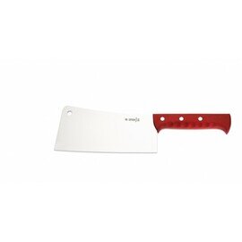 cleaver straight blade smooth cut | red | blade length 25 cm  L 43 cm product photo