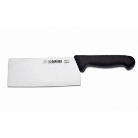 cleaver straight blade Chinese form smooth cut | black | blade length 17 cm  L 31 cm product photo