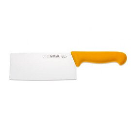 cleaver straight blade Chinese form smooth cut | yellow | blade length 17 cm  L 31 cm product photo