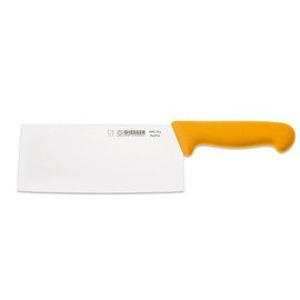 cleaver straight blade Chinese form smooth cut | yellow | blade length 19 cm  L 33 cm product photo