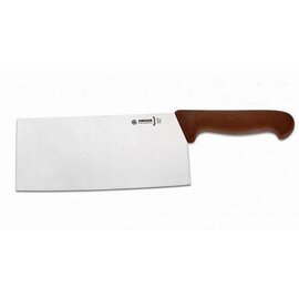 cleaver straight blade Chinese form smooth cut | brown | blade length 21 cm  L 35 cm product photo