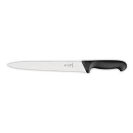 Sausage knife, blade length: 21 cm, handle with medium volume made of particularly non-slip and pleasantly grippy material, blue, chamfered protection nose, suitable for almost all applications product photo