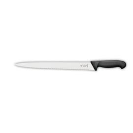 sausage knife straight blade serrated serrated edge | black | blade length 31 cm  L 45 cm product photo