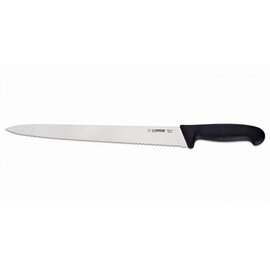 cold cuts slicing knife straight blade wavy cut | black | blade length 31 cm  L 45 cm product photo