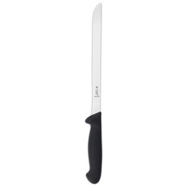 liver sausage knife extra slim straight blade bleed wave | black | blade length 21 cm  L 35 cm product photo