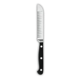 decorating knife forged serrated serrated edge  | riveted | black | blade length 11 cm product photo