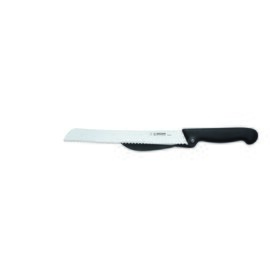 bread knife straight blade serrated serrated edge | black spacer | blade length 24 cm  L 37 cm product photo  L