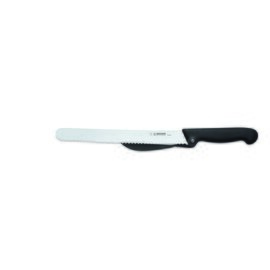 bread knife straight blade serrated serrated edge | black spacer | blade length 25 cm  L 38.2 cm product photo  L