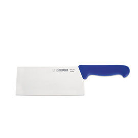 Chinese cleaver | handle colour blue | blade length 19 cm product photo