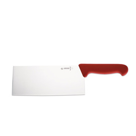 Chinese cleaver | handle colour red | blade length 21 cm product photo