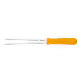 meat fork | sausage fork yellow length of tines 180 mm product photo