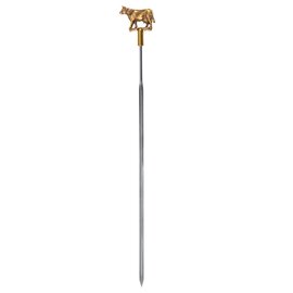 barbecue skewer  L 300 mm handle details cow product photo