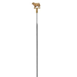 barbecue skewer  L 300 mm handle details lamb product photo