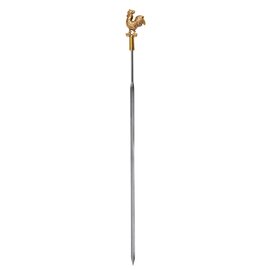 barbecue skewer  L 300 mm handle details tap product photo
