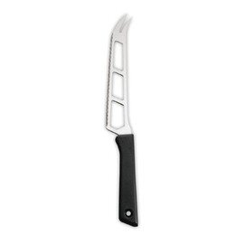 soft cheese knife curved blade with fork tip perforated serrated cut | white | blade length 15 cm  L 27 cm product photo