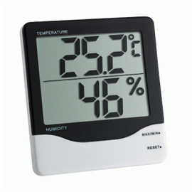 thermo hygrometer digital | -10°C to +60°C | 1	0 - 99%rf product photo