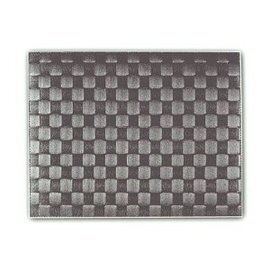 Fabric placemat Plastic Pp (polypropylene) anthracite rectangular 415 mm 300 mm product photo