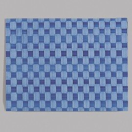 Fabric placemat Plastic Pp (polypropylene) azurblau rectangular 400 mm 300 mm product photo