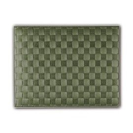 Fabric placemat Plastic Pp (polypropylene) Olive rectangular 415 mm 300 mm product photo