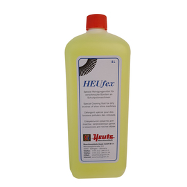 special detergent HEUfex 1 litre bottle suitable for shoe shine machine product photo