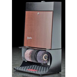 shoe shine machine Ronda 30 black rosewood coloured  | hand sensor product photo
