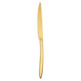 dining knife ORCA Gold massive handle L 235 mm product photo