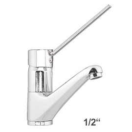 basin mixer zena | lever round long product photo